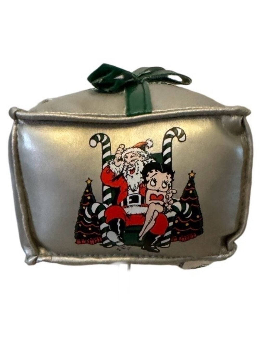 Betty Boop Christmas Ornament 4x4 Vinyl Holiday